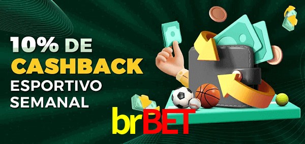 10% de bônus de cashback na brbet